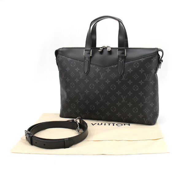 Louis Vuitton Monogram Eclipse Explorer Shoulder Bag Black - Picture 6 of 7